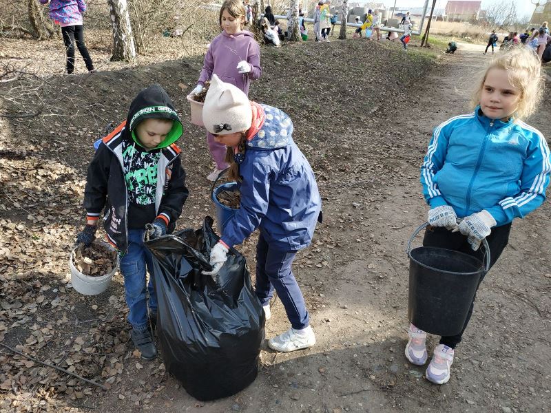 Акция «Чистое село».